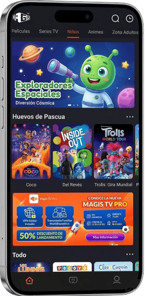 Canales de entretenimiento infantil y familiar