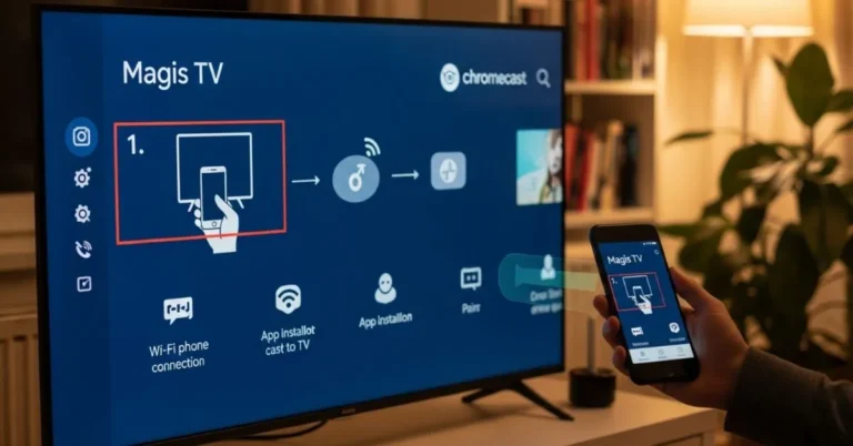 Guía completa de configuración de Magis TV para Smart TV Chromecast
