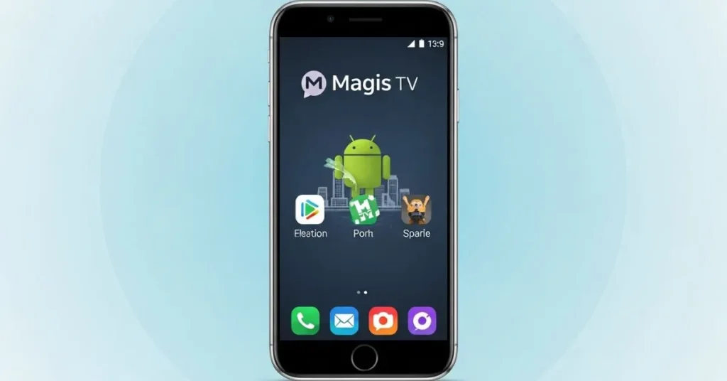 Instala Magis TV en tu teléfono Android.