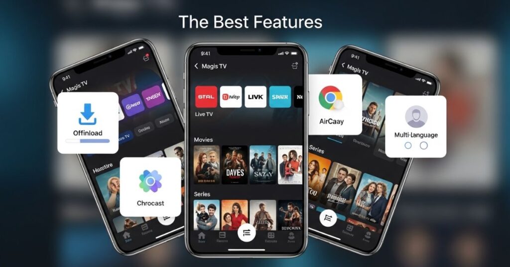 Las mejores características de Magis TV para usuarios de iOS
