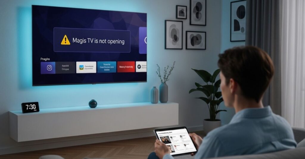 Por qué no abre Magis TV?